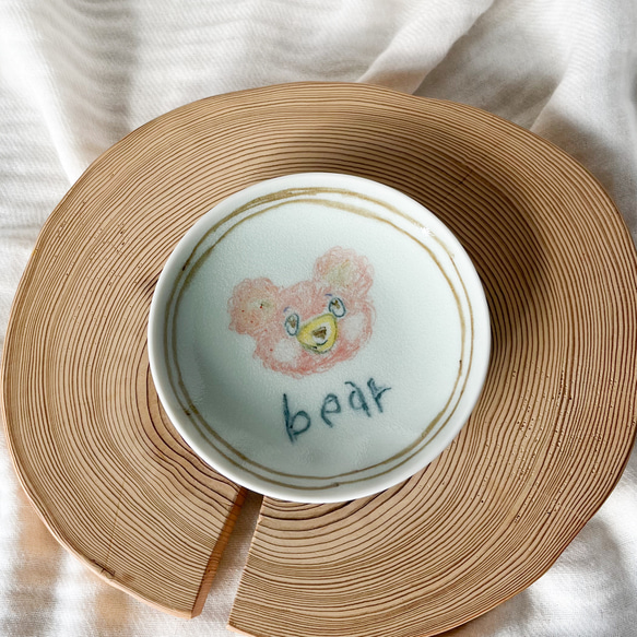 small plate.   bear   φ10.5