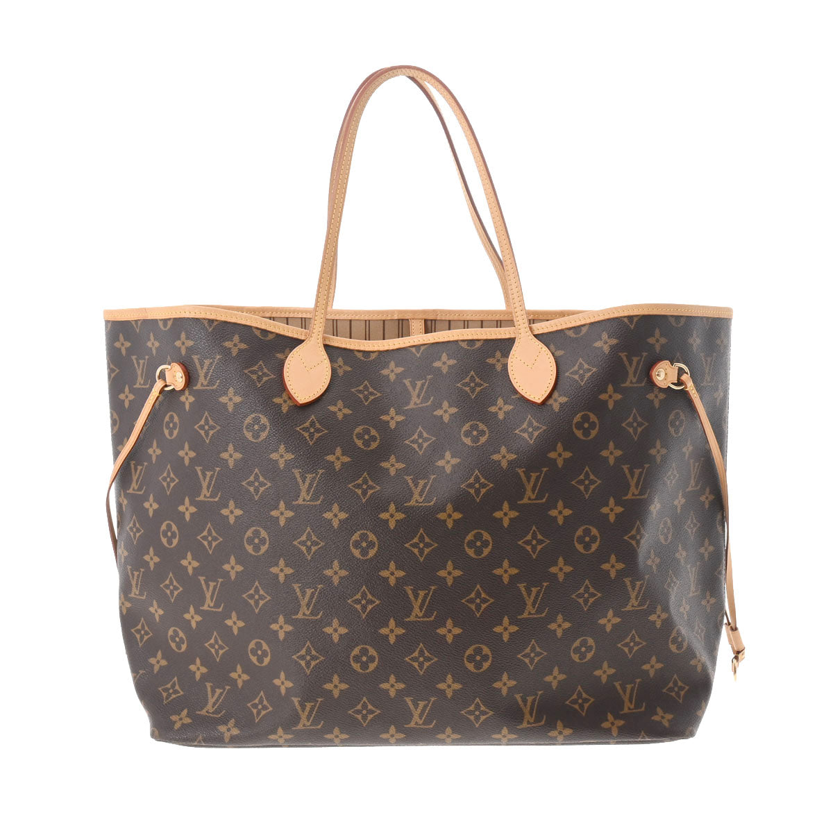 LOUIS VUITTON ルイヴィトン モノグラム ネヴァーフルGM ブラウン M40157 レディース モノグラムキャンバス トートバッグ ABランク 中古 