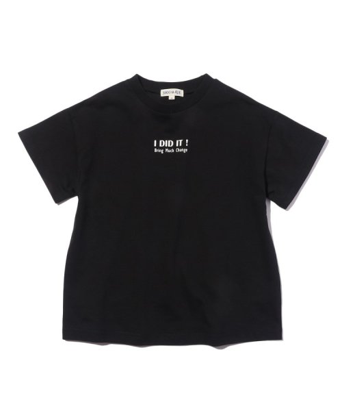 【110－140cm/吸水速乾】CVCバックプリントTシャツ