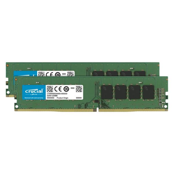 16G Kit(8Gx2)DDR4 2666 MT/s CL19 Unbuffered DIMM 288pin CT2K8G4DFRA266（直送品）