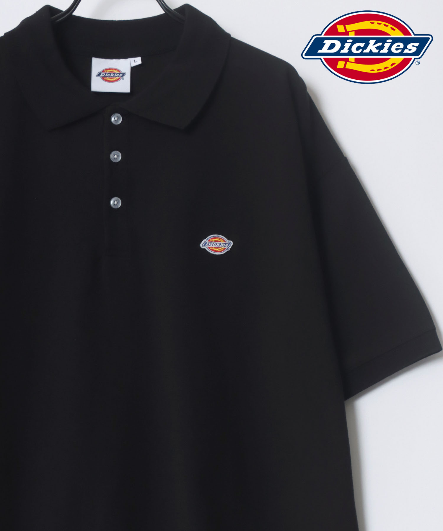 ラザル/【Lazar】Dickies/ディッキーズ オーバーサイズ カノコ ミニロゴワッペン ワン･･･