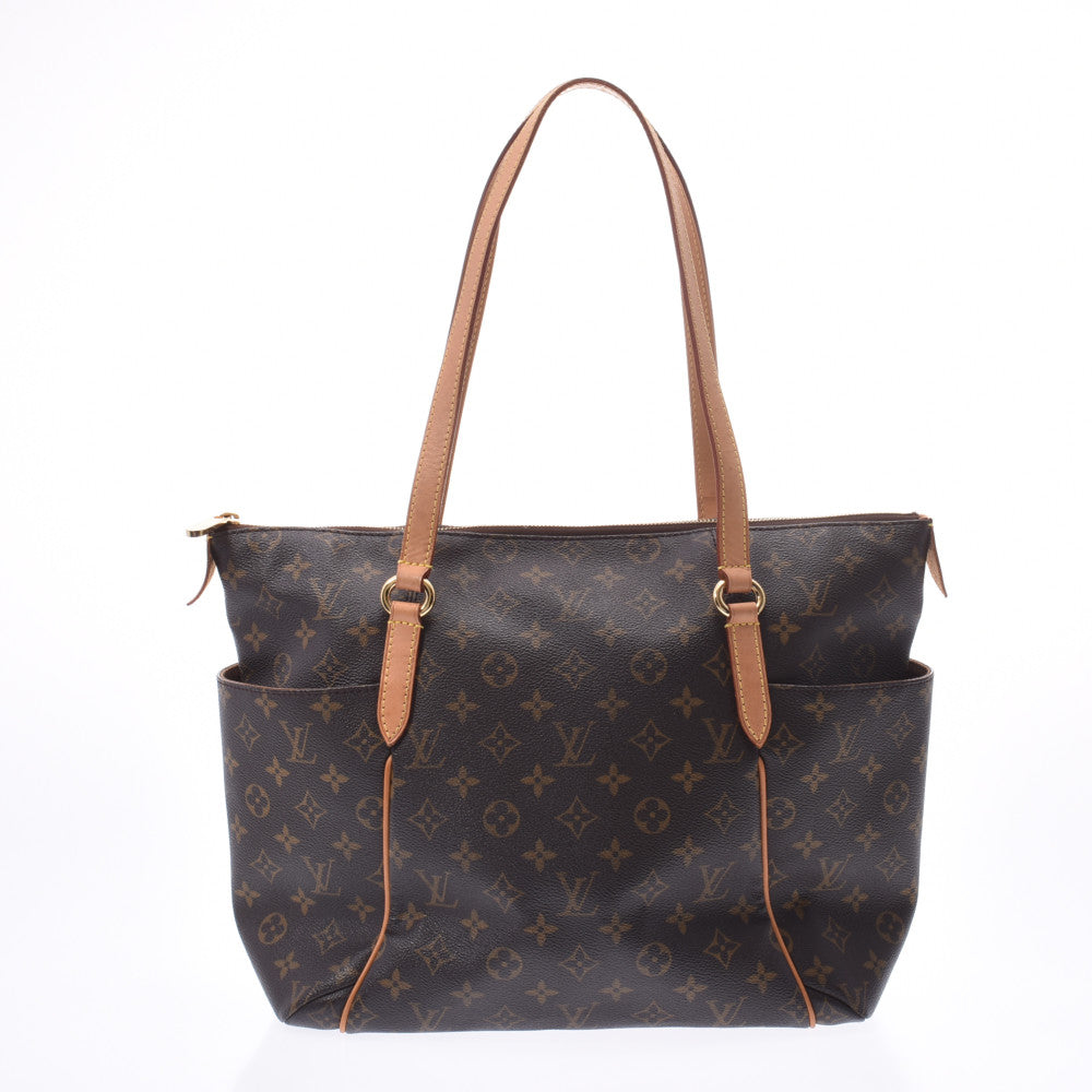 LOUIS VUITTON ルイヴィトン モノグラム トータリーMM 旧型 ブラウン M56689 ユニセックス トートバッグ Bランク 中古 