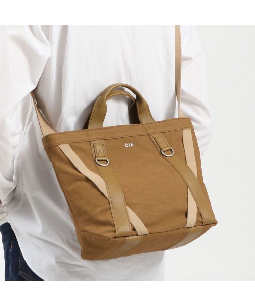 CIE トートバッグ シー DUCK CANVAS TOTE BAG M SIZE GUNMAKU Ver 2WAY ショルダー 防水 日本製 042001