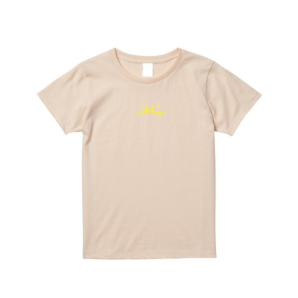 MariaFrancoise 日本限定Mロゴ　Tシャツ　ナチュラル