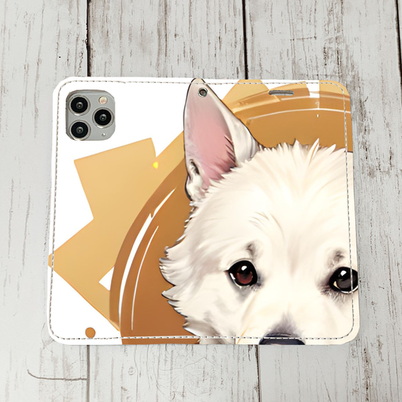 iphoneケース4-4-23 iphone 手帳 犬・イヌ・ワンちゃん 箱11 かわいい アイフォン iface