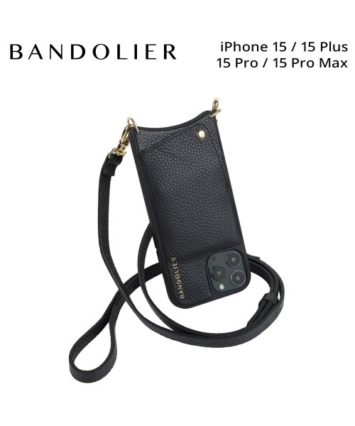 BANDOLIER バンドリヤー iPhone15 15Pro iPhone 15 Pro Max iPhone 15 Plus スマホケース スマホショルダー