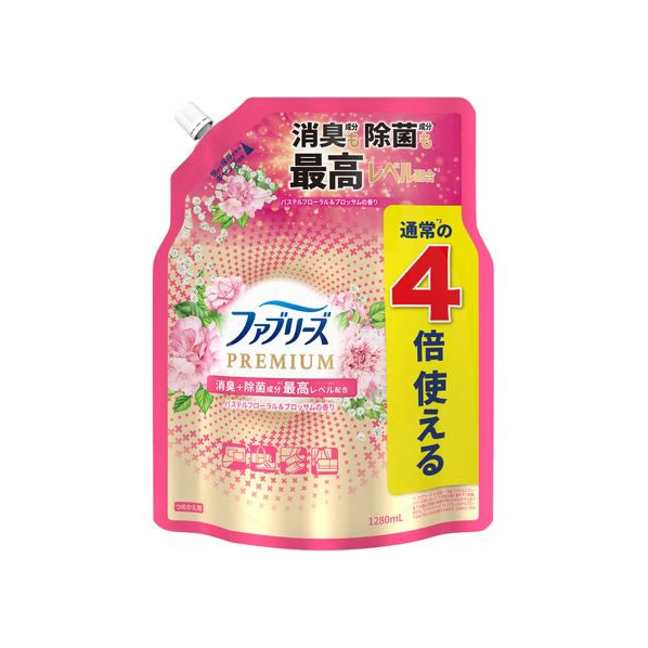 Ｐ＆Ｇ ファブリーズW除菌消臭プレミアム パステルフローラル&ブロッサム詰替 FC873PR