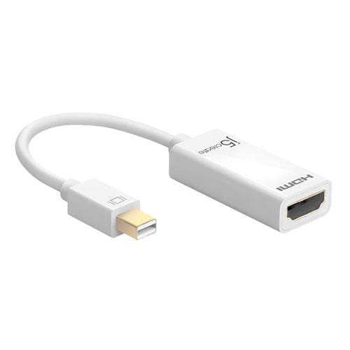 j5create JDA159 Mini DisplayPort to 4K HDMIアダプター ホワイト