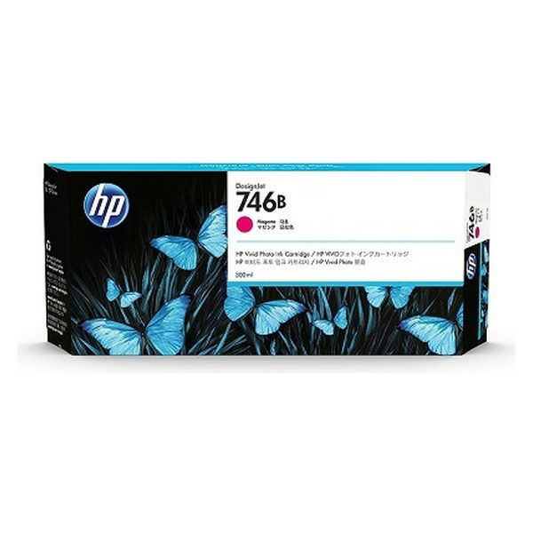 HP（ヒューレット・パッカード） 純正インク HP746B マゼンタ 300ml 3WX37A 1個（直送品）