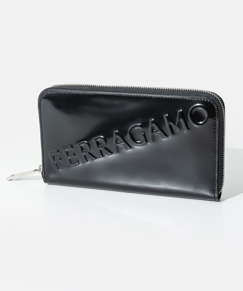 サルヴァトーレ フェラガモ Salvatore Ferragamo 661212 長財布 EMBOSSED FERRAGAMO レディース 財布 エンボスド レ