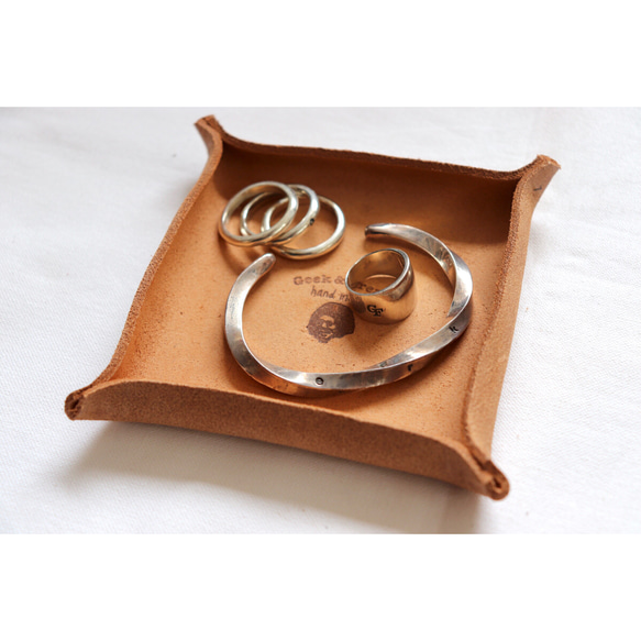 tokogawa leather tray S