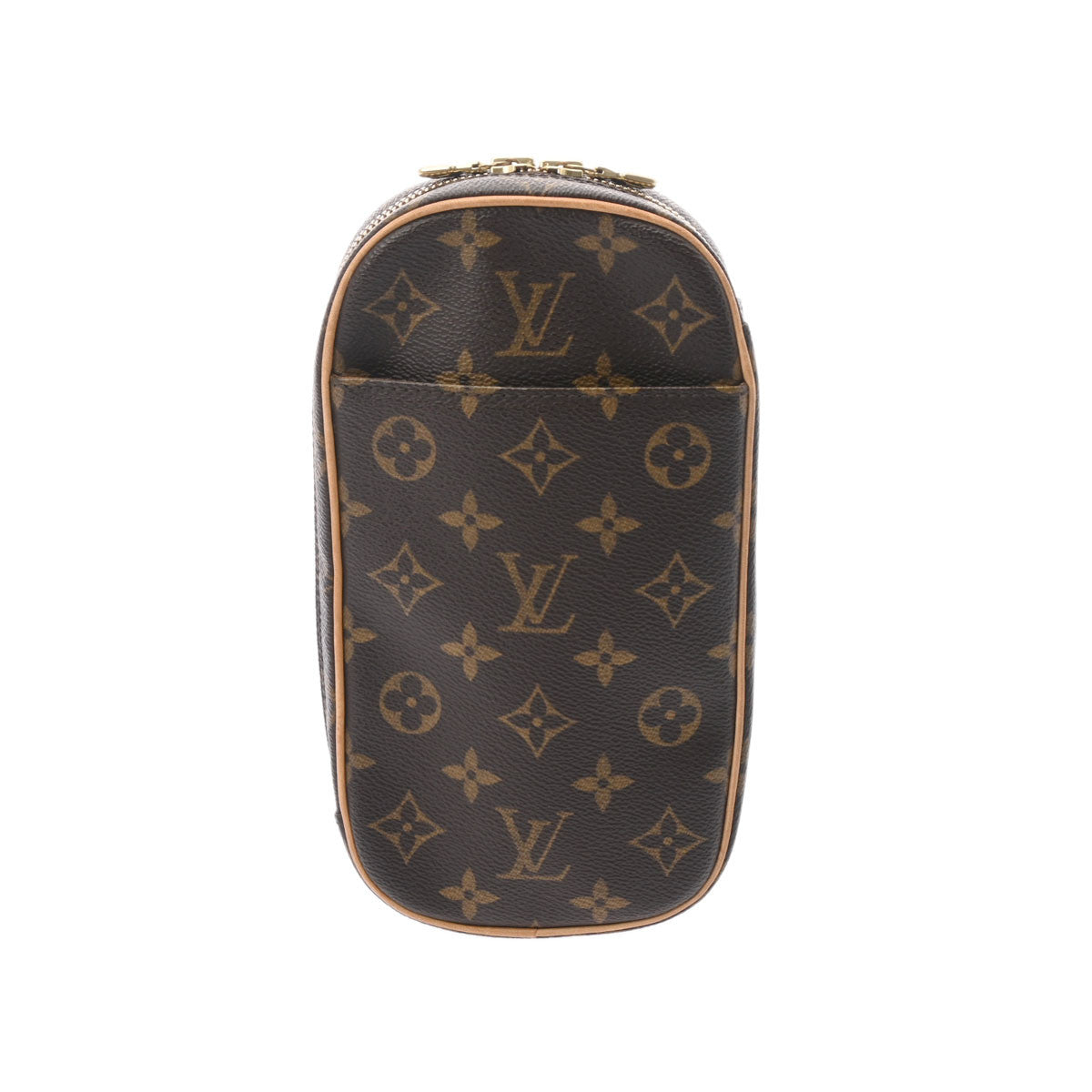 LOUIS VUITTON ルイヴィトン モノグラム ポシェットガンジュ ブラウン M51870 レディース モノグラムキャンバス ボディバッグ ABランク 中古 