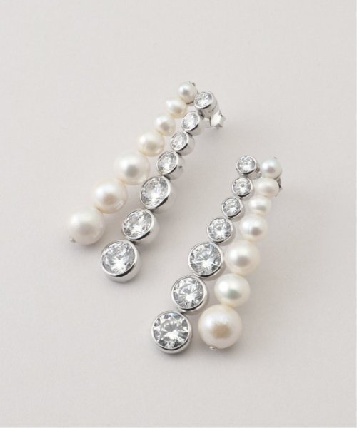 Completedworks/コンプリテッドワークス Pearl  Cubic Zirconia ER P83 THEMIRAGE