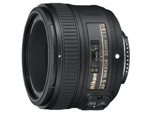 Nikon 単焦点レンズ AF-S NIKKOR 50mm f/1.8G フルサイズ対応 AF-S 50/1.8G【中古品】