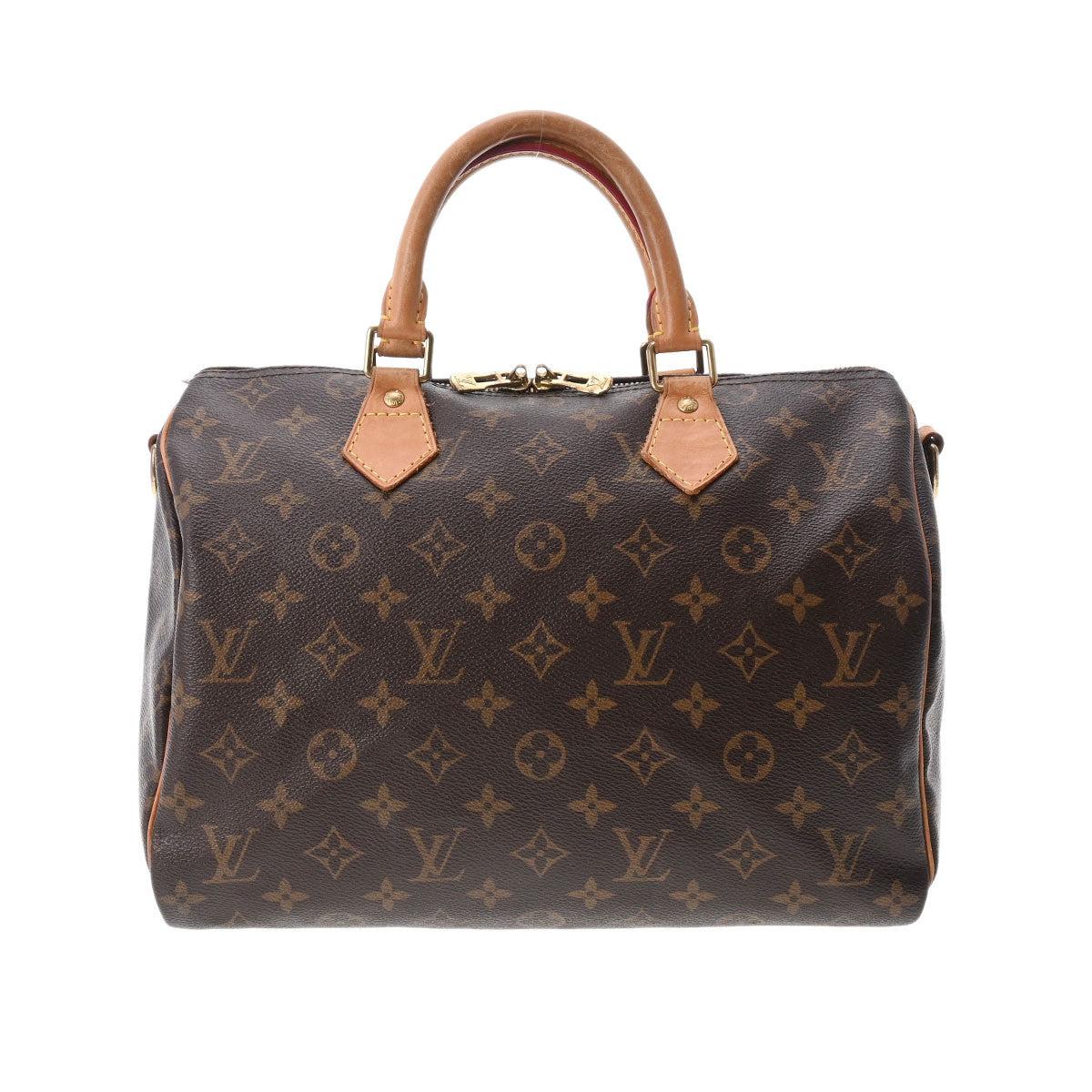 LOUIS VUITTON ルイヴィトン モノグラム スピーディ バンドリエール 30 ブラウン M40391 レディース モノグラムキャンバス ハンドバッグ Bランク 中古 