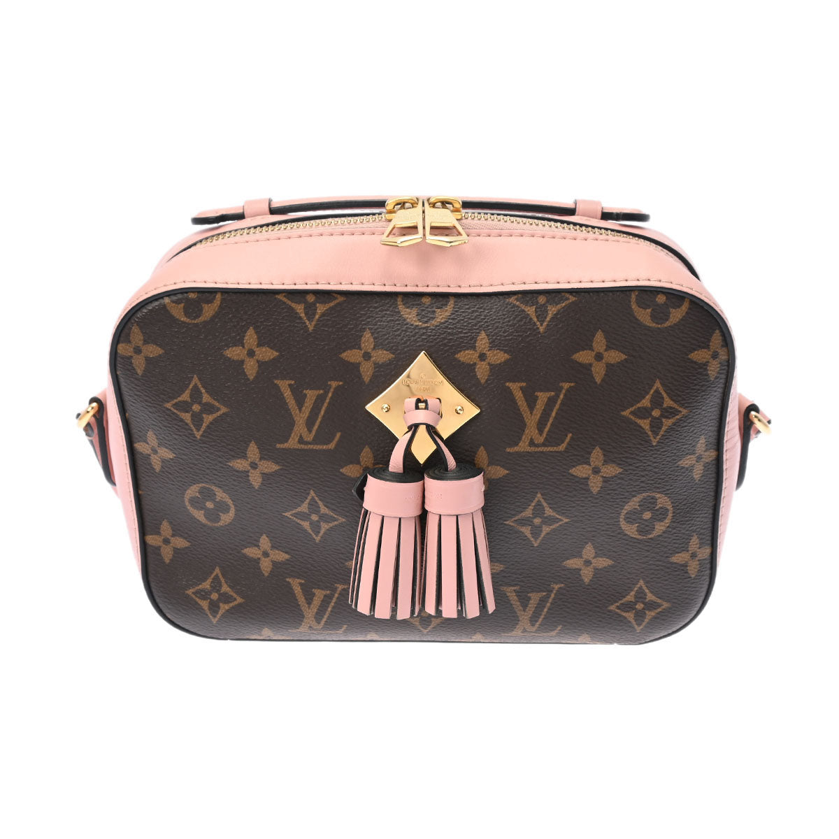 LOUIS VUITTON ルイヴィトン モノグラム サントンジュ ローズバレリーヌ M44442 レディース モノグラムキャンバス ショルダーバッグ ABランク 中古 