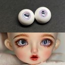 【12mm14mm16mm18mm】 ドールアイ ハンドメイドドール bjd 目 サイズ14/7 オビツ11アイ 4753