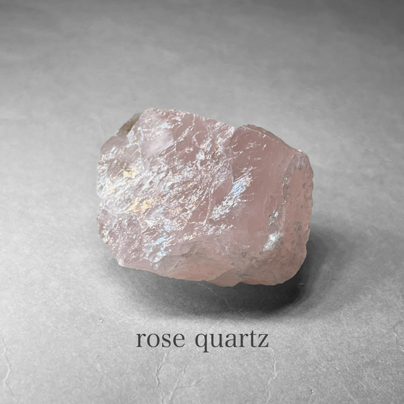 rose quartz / ローズクォーツ原石 K