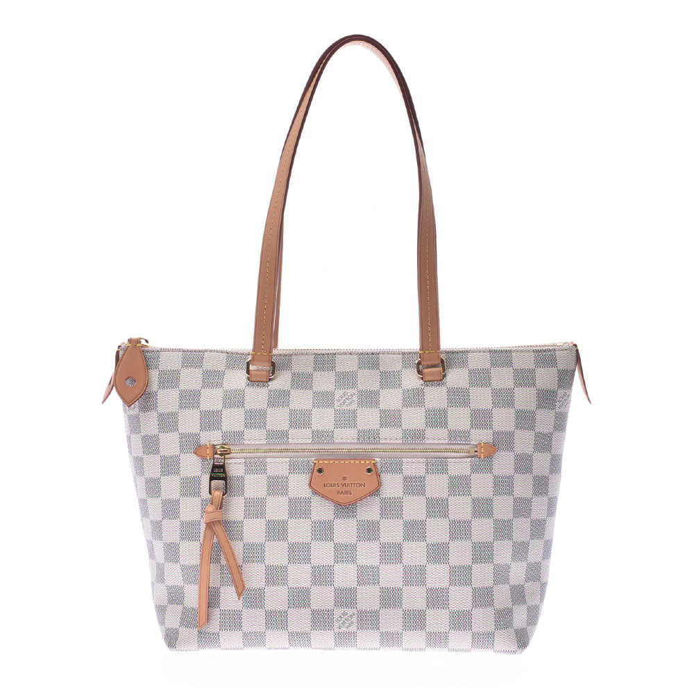 LOUIS VUITTON ルイヴィトン ダミエ アズール イエナPM 白 N44039 レディース ダミエアズールキャンバス ハンドバッグ Aランク 中古 