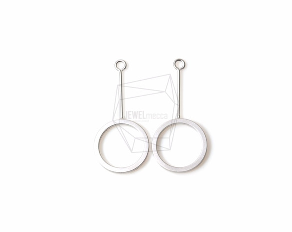 PDT-1053-MR【2個入り】ハンギングサークルペンダント,Hanging Circle Pendant