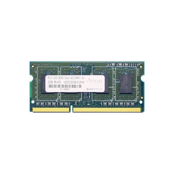 ＤＤＲ３Ｌー１６００　２０４ｐｉｎ　ＳＯーＤＩＭＭ　８ＧＢ　低電圧 ADS12800N-L8G 1本 アドテック（直送品）