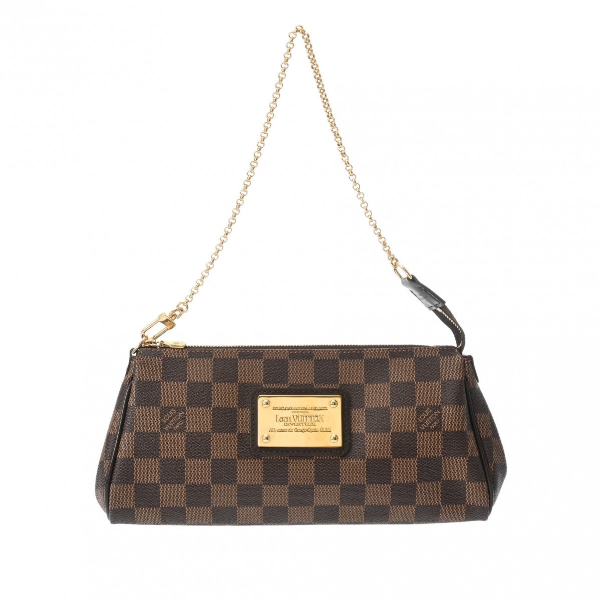 LOUIS VUITTON ルイヴィトン ダミエ エヴァ 2WAY ブラウン N55213 レディース ダミエキャンバス ショルダーバッグ Aランク 中古 