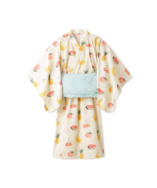 gelato pique Kids＆Baby/【ONLINE限定】【KIDS】フルーツ柄浴衣セット