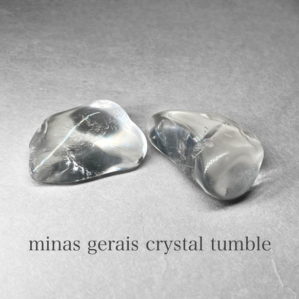 Minas Gerais crystal tumble / ミナスジェライス州水晶タンブル 10