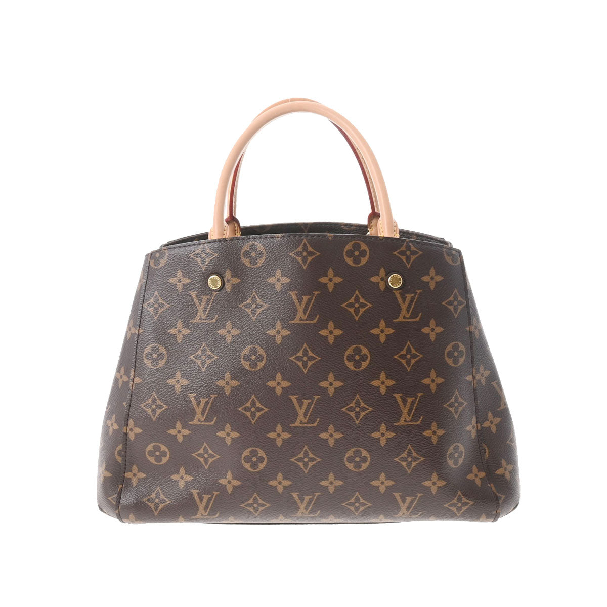 LOUIS VUITTON ルイヴィトン モノグラム モンテーニュ MM 2WAY ブラウン M41056 レディース モノグラムキャンバス ハンドバッグ ABランク 中古 