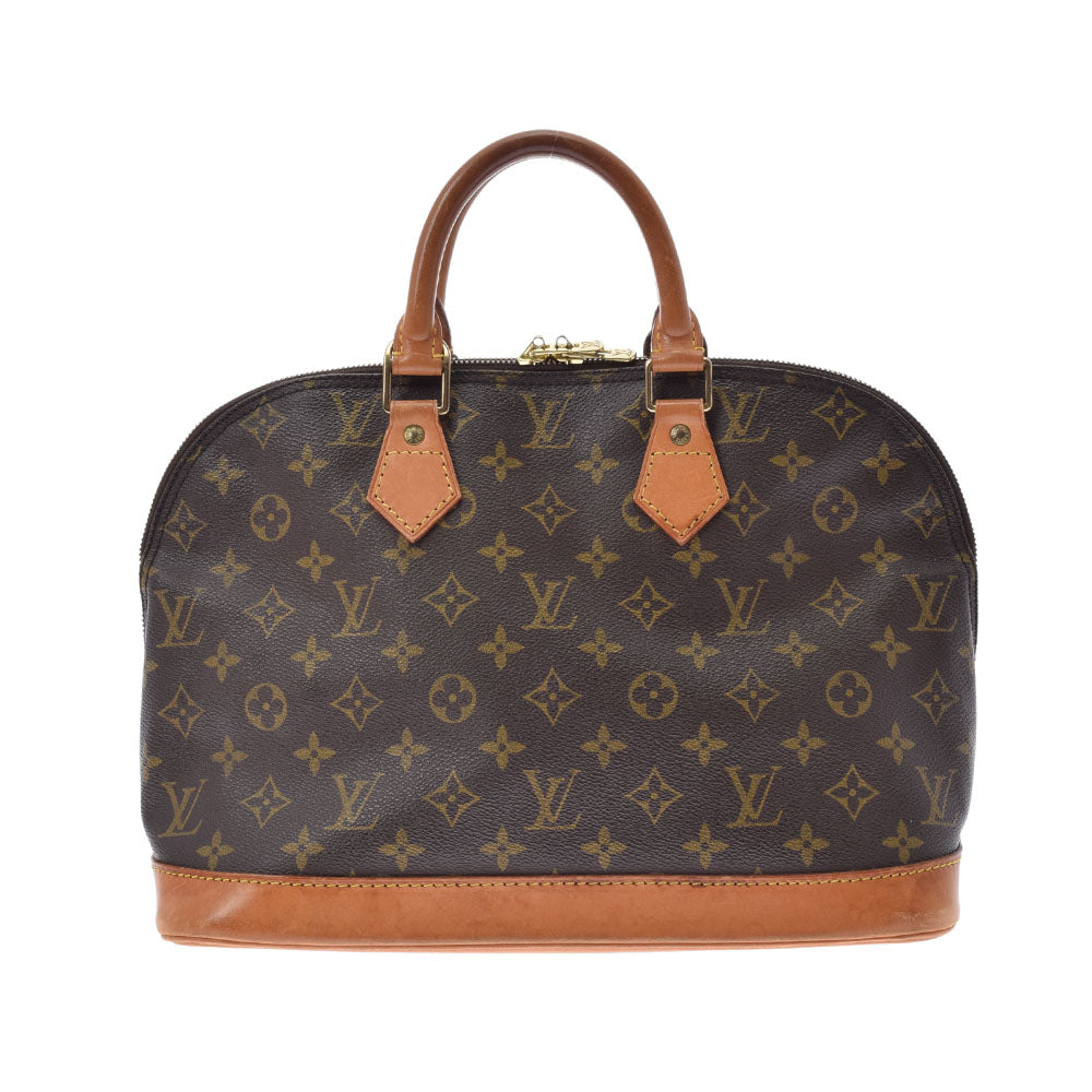 LOUIS VUITTON ルイヴィトン モノグラム アルマ ブラウン M51130 レディース モノグラムキャンバス ハンドバッグ Bランク 中古 