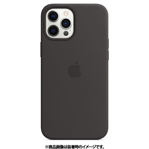 アップル Apple MHLG3FE/A iPhone 12 Pro Max シリコーンケース ブラック