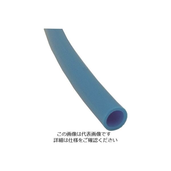 千代田通商 チヨダ メガタッチチューブライトブルー 10mm/100m MTP-10 LB 100M 1本 167-6284（直送品）