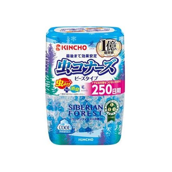 大日本除虫菊 金鳥/虫コナーズ ビーズタイプ 250日用 シベリアンフォレスト FCN3657