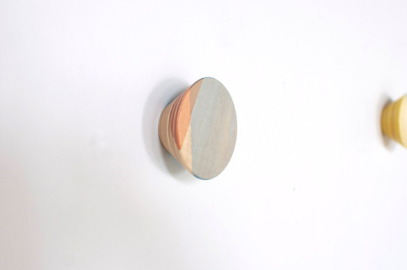 wall hook／layer／blue&brown