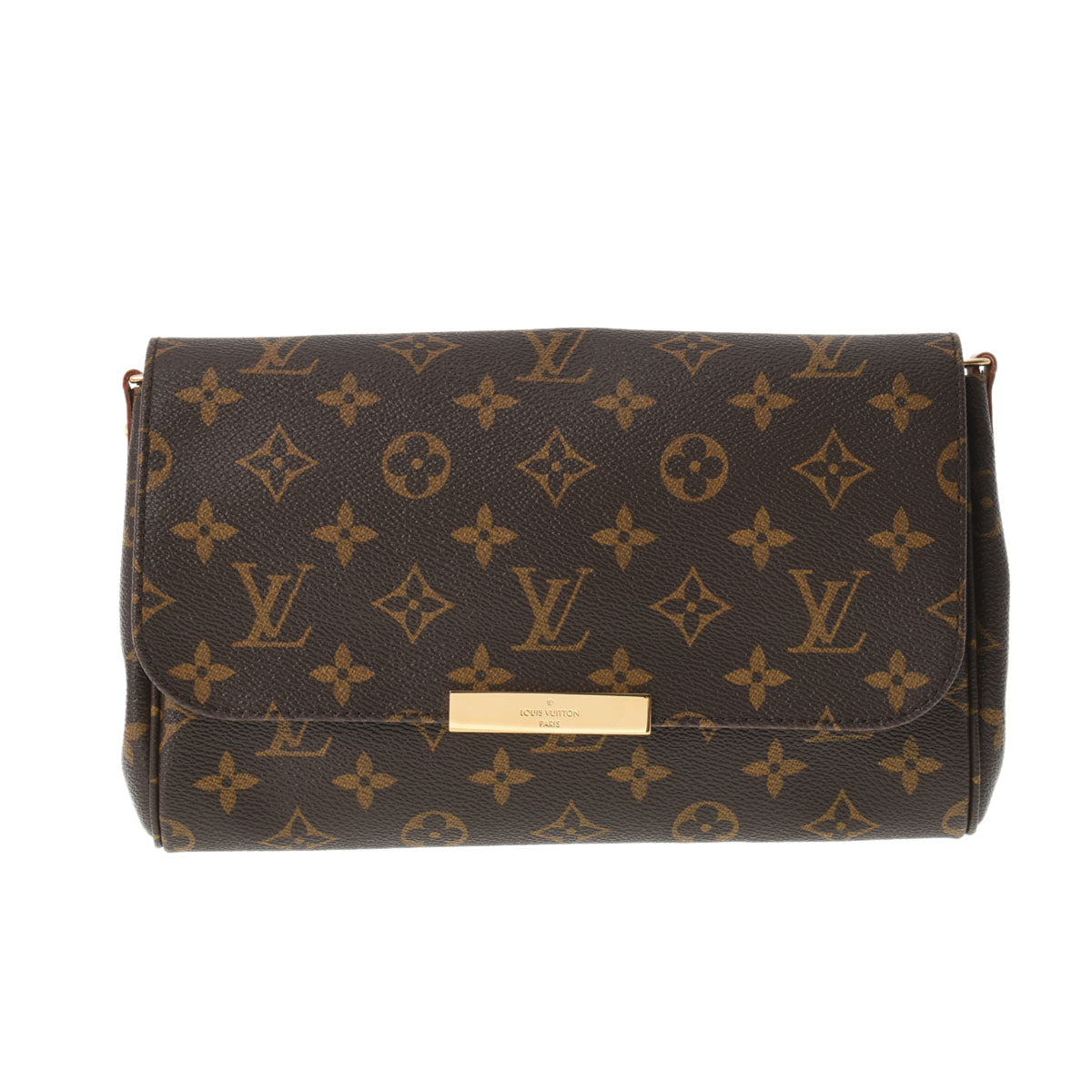 LOUIS VUITTON ルイヴィトン モノグラム フェイボリットMM ブラウン M40718 レディース モノグラムキャンバス ショルダーバッグ 未使用 