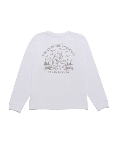 レディース ポリエステルロングＴシャツ（山登り）