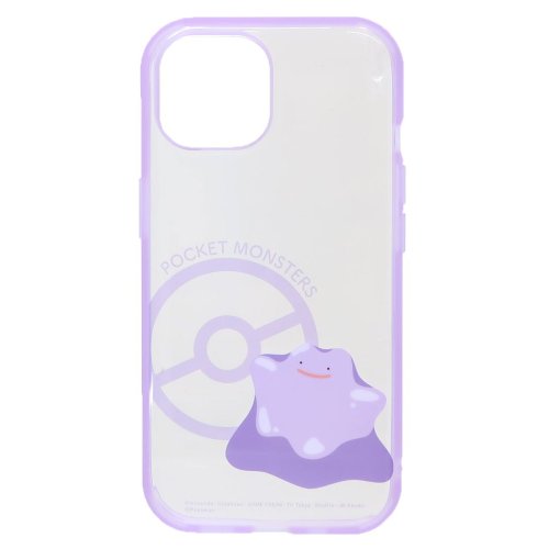 ポケットモンスター iPhone15 IIIIfit Clear 2023 iPhone 6.1 inch 2 LENS model/14/13対応ケース メタ