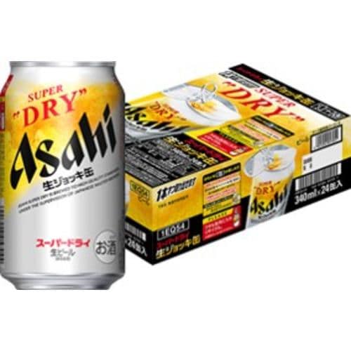 アサヒビール ドライ 生ジョッキ缶 340ml×24本