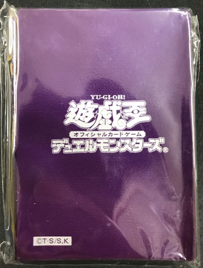 〔状態A-〕スリーブ『初期ロゴメタリックパープル』50枚入り【-】{-}《スリーブ》