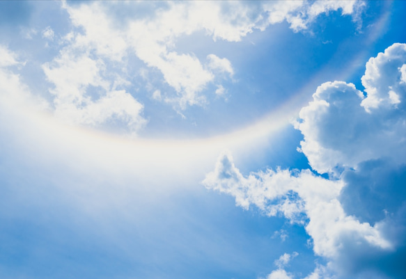 写真のある豊かな暮らし【虹架かる青空】