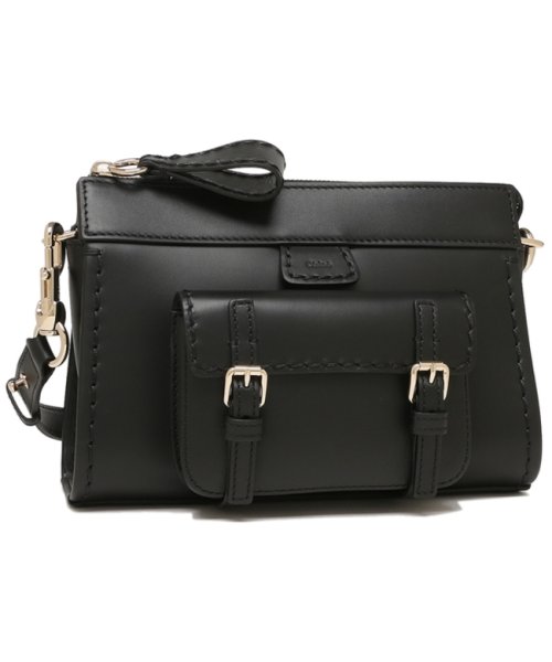 クロエ ショルダーバッグ エディス ブラック レディース CHLOE CHC22WS443I90 001