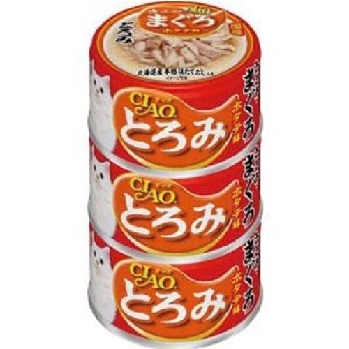 いなばペットフード ３Ａ‐４１とろみ ささみ・まぐろ ホタテ味８０ｇ×３