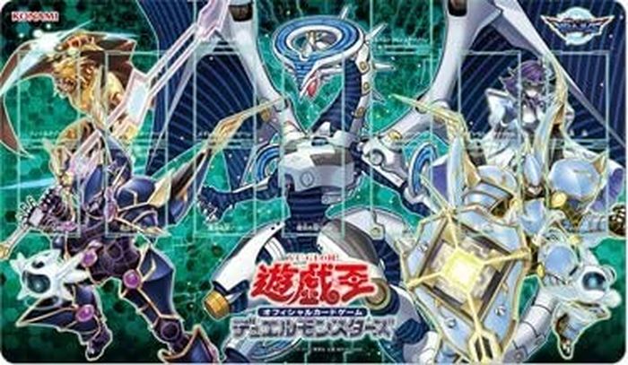 〔状態A-〕プレイマット『ファイアウォールドラゴン(遊戯王の日 特製デュエルフィールド)』【-】{-}《プレイマット》