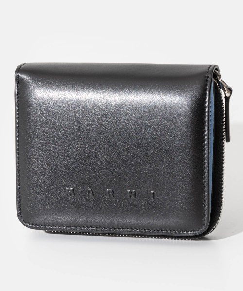 マルニ MARNI PFMO0108Q0 P5298 二つ折り財布 BILLFOLD ZIPAROUND レディース 財布 ビルフォード ジップアラウンドウォレ