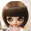 ネオブライス ウィッグ ブラントミディアム オレンジエスプレッソ 10インチ/ドール Blythe