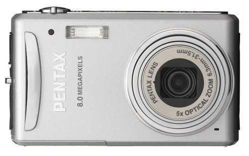 PENTAX デジタルカメラ OPTIO (オプティオ)V20 シルバー OPTIOV20【中古品】