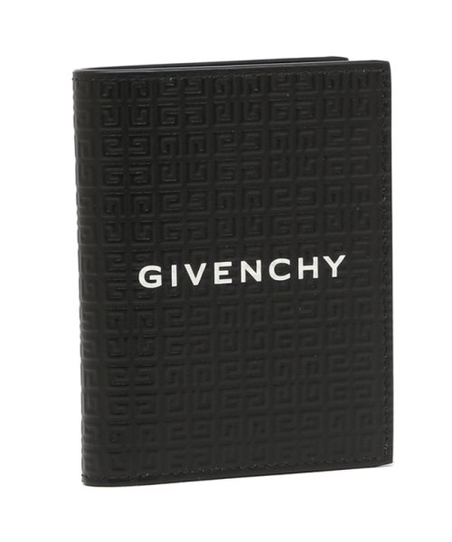 ジバンシィ カードケース ブランドロゴ カードホルダー 4Gマイクロレザー ブラック メンズ GIVENCHY BK608MK1LQ 001