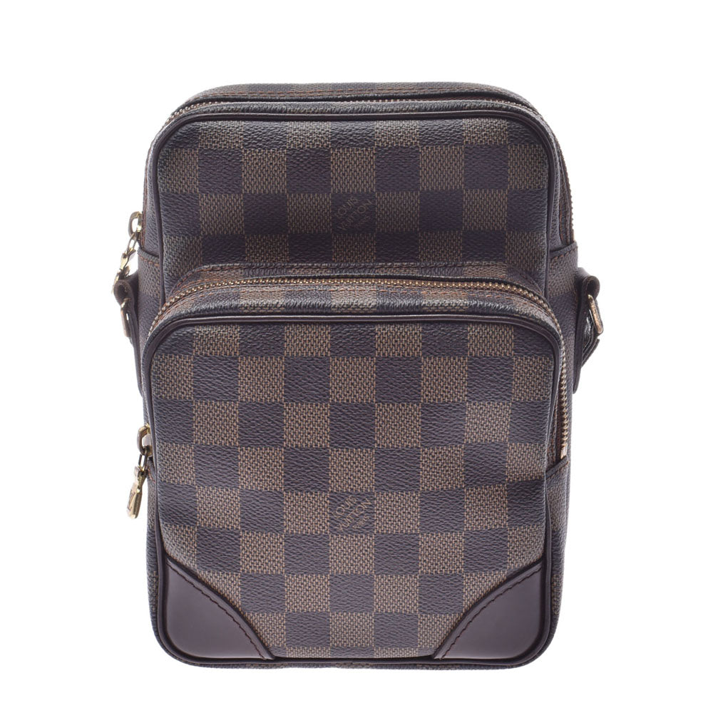 LOUIS VUITTON ルイヴィトンアマゾン SP オーダー  ダミエ ブラウン ユニセックス ダミエキャンバス ショルダーバッグ N48074  中古