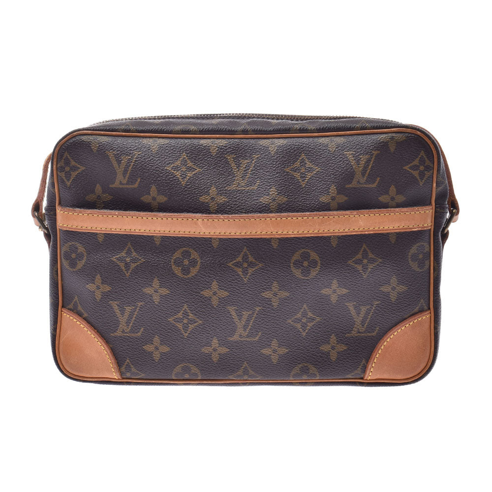 LOUIS VUITTON ルイヴィトン モノグラム トロカデロS ブラウン M51274 ユニセックス モノグラムキャンバス ショルダーバッグ Bランク 中古 