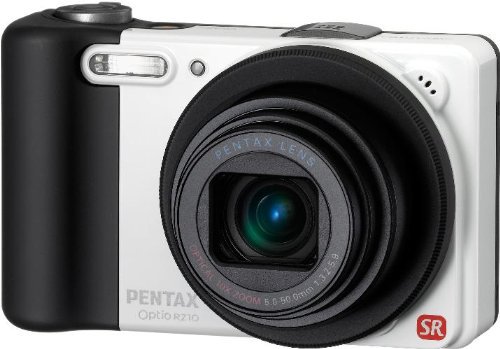 PENTAX デジタルカメラ Optio RZ10 ピュアホワイト 1400万画素 28mm 光学10倍 1cmマクロ デジタルカメラ OptioRZ10WHOPTIORZ10WH【中古品】